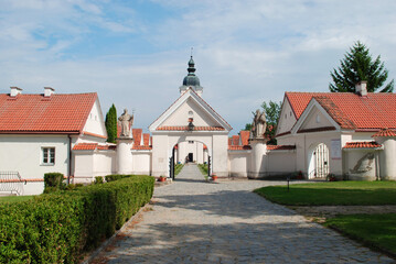 Fototapeta na wymiar Wigry - pokamedulski klasztor