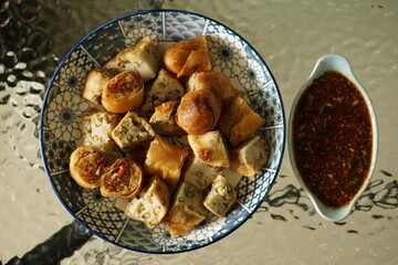 Spring rolls thai food appetizer most favour in thailand