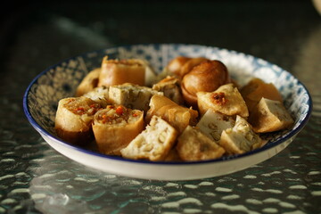 Spring rolls thai food appetizer most favour in thailand