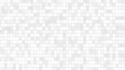 Fototapeta premium Dot white gray pattern gradient texture background. Abstract technology big data digital background. 3d rendering.