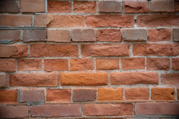 Obraz premium Old brick wall in good condition