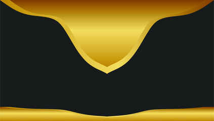 golden shield background