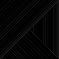 Geometric of vertical and diagonal lines background. Design lines gold on black background. Design print for illustration, texture, wallpaper, background.