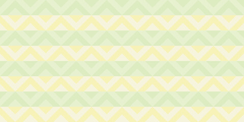 Geometric abstract green and yellow vector pattern background