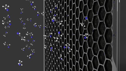 The deodorizing filter installed in the air purifier removes odors and harmful gases. Activated carbon usually adsorbs gaseous pollutants.	