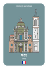 Cathedral of Saint Reparata in Nice, France