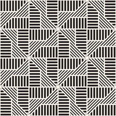 Vector seamless pattern. Modern stylish abstract texture. Repeating geometric tiles