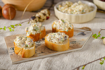 Easter egg spread bio