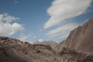 landscape with clouds