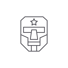 Robot head icon. Robotics symbol modern, simple, vector, icon for website design, mobile app, ui. Vector Illustration