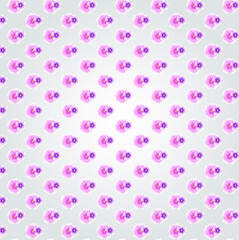 pink b purple flowers on the background