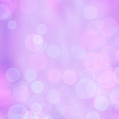 Abstract background. Cute pink backdrop with bokeh.