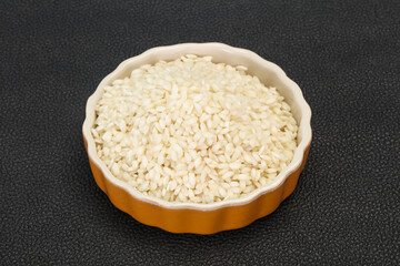 Arborio rice for Italian risotto