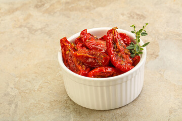 Sun-dried tomato in olive oil
