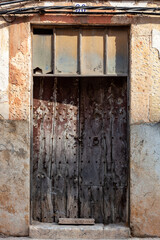 texture, background from majorcan village on the Island of Mallorca, spain