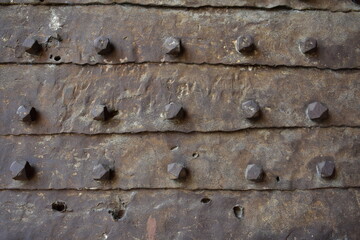 Historical rusted metal texture  