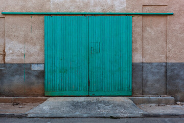 Door in sa pobla,majorca,spain