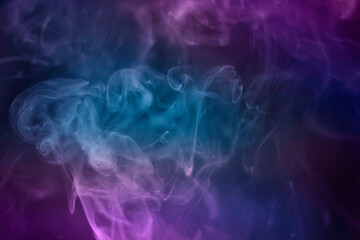 Rainbow abstract texture smoke background. smoke color light.