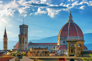 Cathedral Santa Maria del Fiore in Florence Italy