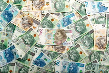polish paper money or banknotes