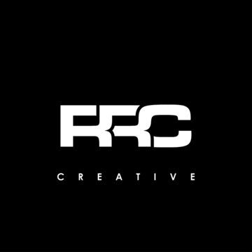 RRC Letter Initial Logo Design Template Vector Illustration