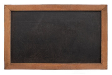 木製のフレームのある黒板