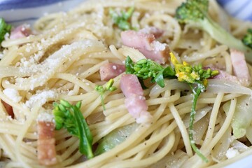 菜の花のパスタ