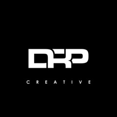 DRP Letter Initial Logo Design Template Vector Illustration