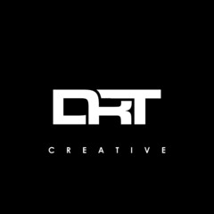 DRT Letter Initial Logo Design Template Vector Illustration