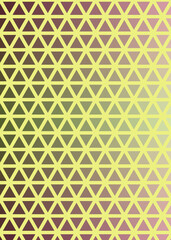 Abstract color Low-Polygones Generative Art background illustration