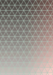 Fototapeta premium Abstract color Low-Polygones Generative Art background illustration