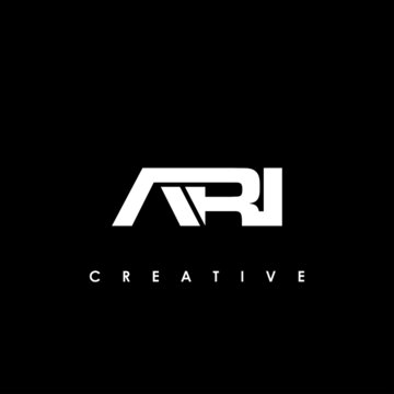 ARI Letter Initial Logo Design Template Vector Illustration