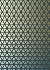 Abstract color Low-Polygones Generative Art background illustration