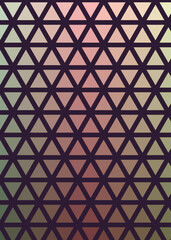 Abstract color Low-Polygones Generative Art background illustration