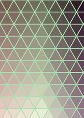 Abstract color Low-Polygones Generative Art background illustration