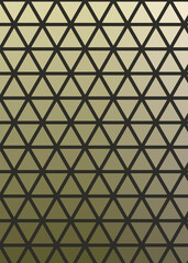 Fototapeta premium Abstract color Low-Polygones Generative Art background illustration