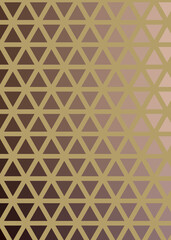 Abstract color Low-Polygones Generative Art background illustration