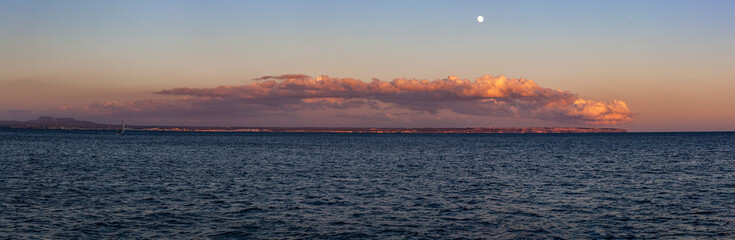 Bay of Palma de Mallorca, spain