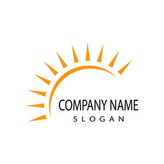 Sun Vector illustration Icon Logo Template design