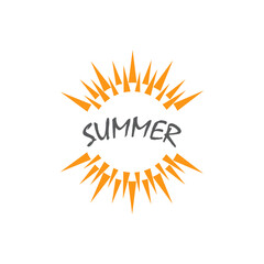 Sun Vector illustration Icon Logo Template design