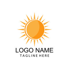 Sun Vector illustration Icon Logo Template design