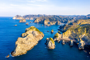 伊豆半島の奥石廊崎（静岡県南伊豆町）