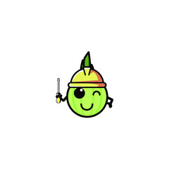 
Cute Onion Cartoon Character Vector Illustration Design. Outline, Cute, Funny Style. Recomended For Children Book, Cover Book, And Other.