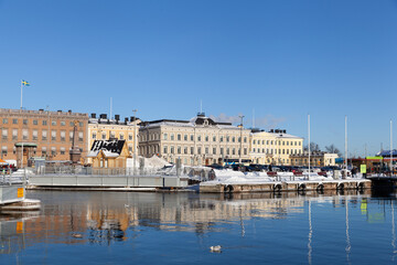 Panoramic view of Helsinki, Finland