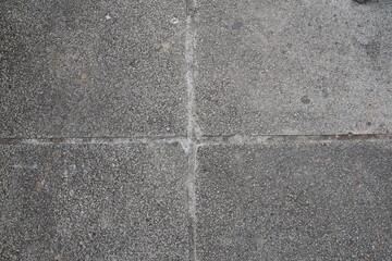 Betonplatten Gehweg