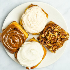 Homemade sticky buns