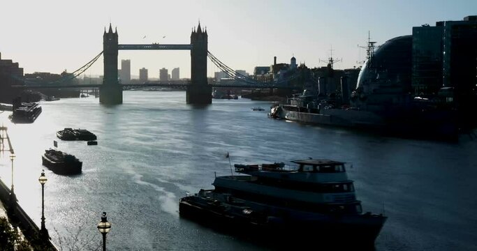 Early Morning Look Towards Tower Bridge