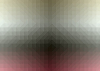 Abstract color Low-Polygones Generative Art background illustration