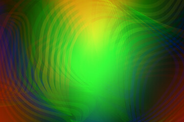 soft rainbow color curved shapes background illustration with gradient overlays