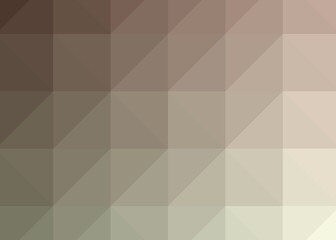 Obraz premium Abstract color Low-Polygones Generative Art background illustration